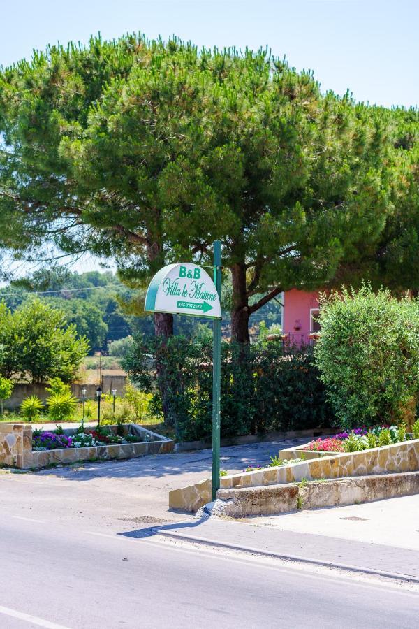 B&B Villa Le Mattine Agropoli Exterior foto
